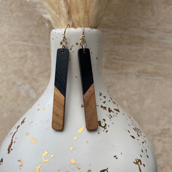 To the Moon Jewelry Designs Jewelry - Bar earrings